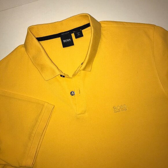 Men's Hugo Boss Pima Cotton Short Sleeve Polo-LKNW- Size L (10108581 02 722) - Picture 1 of 15